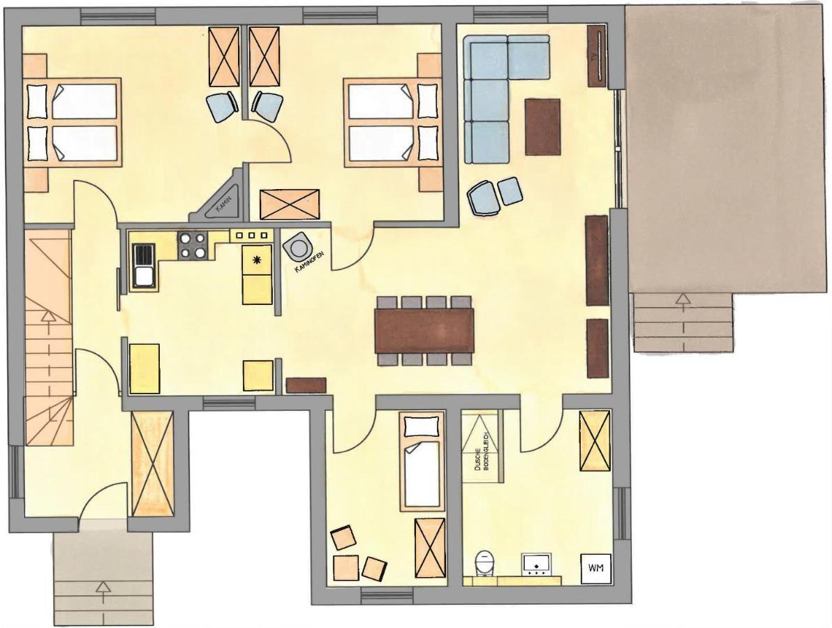 Ferienhaus "Seeadler" In Rankwitz Am Peenestrom Zewnętrze zdjęcie